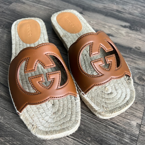 Gucci Mens Espadrille Sandal - Picture 4 of 9